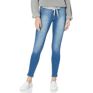L l.e.i. Women's Denim Jeggings with Drawstring
